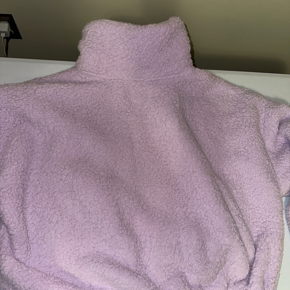 SO Light Purple Sherpa Jacket - Picture 4 of 4
